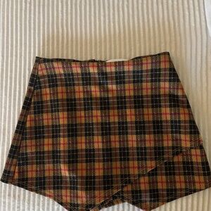 Plaid Women's Skort